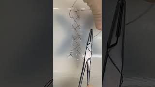 Running-X suture technique #surgicalskills #surgery #surgeon #suturing #surgeonlife #vet #medicine