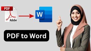 Convert PDF to Word Free | Microsoft Word