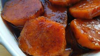 Easy Delicious Microwave Candied Yams! How to make candied yams in the microwave