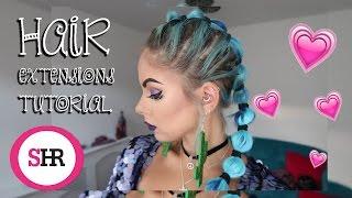 Hair Extensions Hair Tutorial | Sophie Hannah Richardson