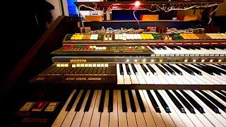 RiHa Orchestra Organ and analog mono synth from 1978