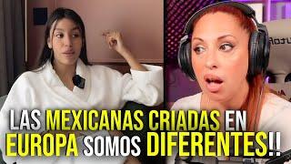 MEXICANA CRIADA en EUROPA LLAMA " ESCOMBRO"  a los  MEXICANOS | Ceci Dover REACCIONA