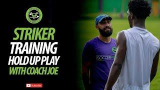 Individual Striker Training | Hold Up Play | SoccerViza