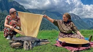 How Traditional Lavash Brings Family Together in the Mountains