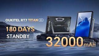 OUKITEL RT7 Titan- World's First 5G Rugged Tablet with World's Biggest Battery Capacity(32000mAh)