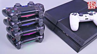 Berapa banyak Controller DualShock 4 yang bisa terhubung dalam satu Console Playstation 4 ?