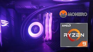 Monero RandomX Ryzen 9 5950X Hashrate