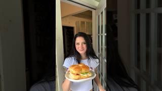 Spam tastes amazing on a breakfast sandwich!! #sandwich #cooking
