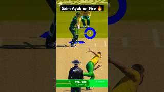 Saim Ayub On Fire! | The Future of Talent is Here!  #cricket #saimayub