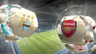 FIFA 13 - PC Gameplay HD - Manchester City vs. Arsenal London