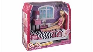 КУКЛА И КОМПЛЕКТ МЕБЕЛИ СПАЛЬНЯ BARBIE