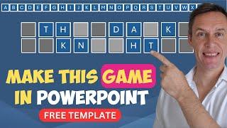 How to make Guess the Word Game in PowerPoint