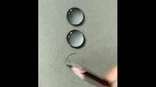 Как нарисовать капли воды (How to draw water drops)