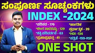 Index - ಸೂಚ್ಯಂಕ | 2024 Jan - November Index |By M.K. Sir || KAS, PDO, SDA,FDA, KPSC,KEA KPA ALL EXAM