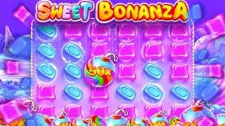 ПОЙМАЛ БОМБУ 100Х В СВИТ БОНАНЗЕ l SWEET BONANZA