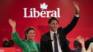 Canadian federal election night in under 7 minutes