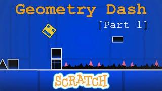 Scratch Geometry Dash tutorial! [Part 1]