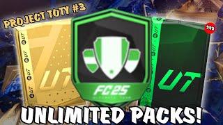 HOW TO GRIND UNLIMITED LEAGUE SBC PACKS IN FC 25!  (Project TOTY #3)