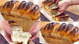 Brioche Farcie Au Fromage, Ail et Fines Herbes