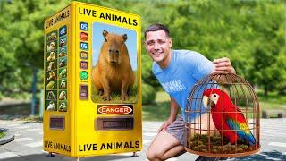 I Found a LIVE Animal Vending Machine… Part 3