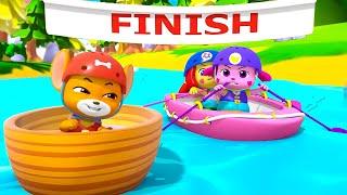 River Race + More Cartoon Videos & Comedy show for Babies