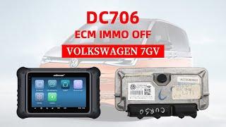 OBDSTAR DC706 VW Marelli IAW 7GV ECM IMMO OFF- OBDII365