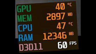 How to SHOW FPS, CPU, GPU Usage in Games (Updated Guide) 