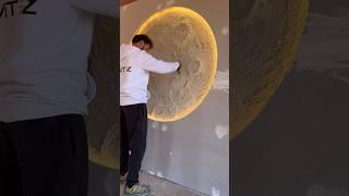 APRENDE A HACER TU PROPIA LUNA CON CEMENTO #inimitez #art #artificialmoon#construction #concretemoon