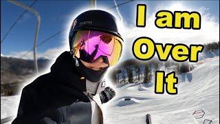 I am DONE Snowboarding at Keystone - (Season 5, Day 91)