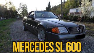 Probefahrt im Mercedes SL 600! V12 mit 394PS von 1993!