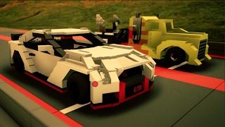 Brick Rigs PC- JUMBO LEGO GTR + Jet Truck First Impressions!! Early Access | SLAPTrain