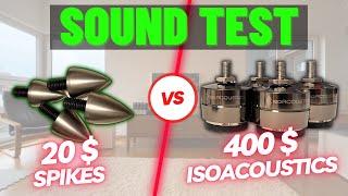 ISOACOUSTICS GAIA II - Is it worth your money?  Sound Demo with QUALIO IQ Semi Open Baffle Speakers