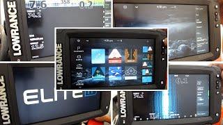 Lowrance Elite-9 Ti2 Fish Finder with Active Imaging Transducer: Review, Features & Demo