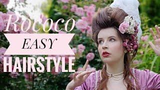 Easy Marie Antoinette Hairstyle