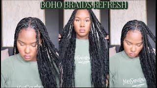 4 Week Knotless BOHO BRAIDS REFRESH