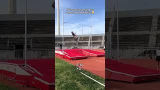 GOD IS GOOOD #trackstar #decathlon #polevault