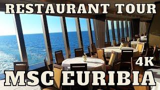 MSC EURIBIA ship tour - COLORADO RIVER - MAIN RESTAURANT