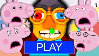 Peppa Pig ESCAPE FROM TEAM GRANDMA in Roblox!