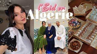 on passe l'Eid en Algérie  (préparatifs, fin du ramadan, famille, ...)