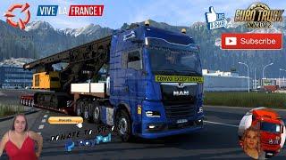 Euro Truck Simulator 2 (1.45 Beta) MAN TGX 2022 v1.0 by Ombelis First Look + DLC's & Mods