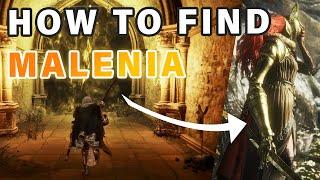 How to get to MALENIA Boss ► Elden Ring