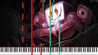 [Black MIDI] Piano From Above - Undertale OST - Finale 123,000 notes ~ ScubDomino