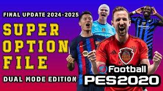 Official Trailer Basten Gaming Super Option File PES 2020, Dual Mode Edition 2024-2025 PS5 PS4