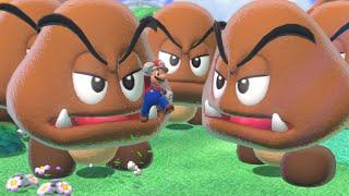 Mario's funniest new GOOMBA level in Super Mario 3D World! (Funny Super Mario 3D World mod)