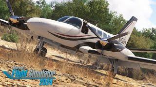 Smugglers Run - Desert Adventures in Microsoft Flight Sim 2024!