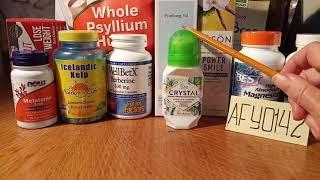 iHerb​.Часть 1. Всё о мелатонине. Натуральная добавка для похудения. Возможности Исландского Келпа