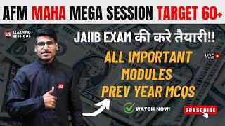 JAIIB AFM Maha Marathon | JAIIB AFM Revision | JAIIB 2024 Online Classes