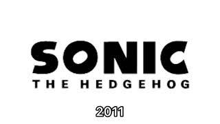 Sonic the Hedgehog historical logos