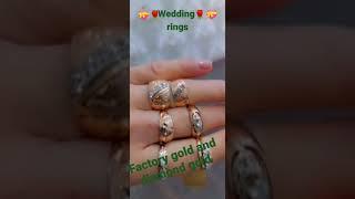 WEDDING RINGS #gold  #ring