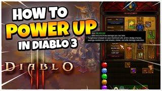 How to Power Up Your Character In Diablo 3 BOOST YOUR GREATER RIFT LEVELS!